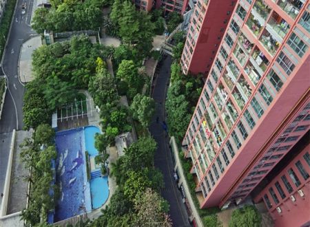 深圳宝龙金汐雅居，龙岗3个地铁口旁，带游泳池和地下车库，视野无敌精装现房。