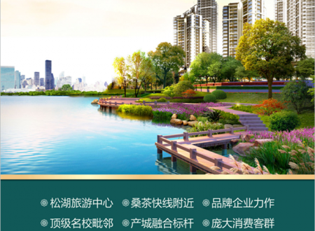 东莞茶山《悦湖一号》环境最好潜力超大的花园小产权房，近火车、地铁站。